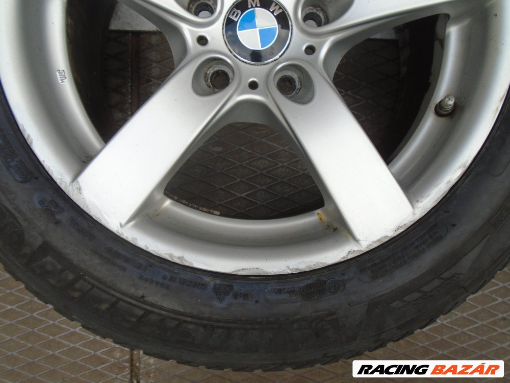 [UTÁNGYÁRTOTT HASZNÁLT] RIAL alufelni szett BMW - (F25-höz) / 225/60R17 - 103H  Michelin Lattitude Alpin Téli gumi - dot: 3017 - 5,2mm 4. kép